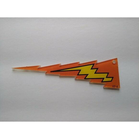 Elvis Presley Pinball KEYCHAIN Lightning Bolt Original Plastic Game Promo 2004 - Picture 4 of 4